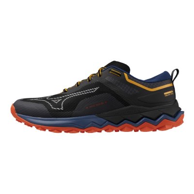 Zapatillas Para Correr Mizuno WAVE Ibuki 4 Hombre Negros / Blancos / Naranjas - Chile M385KSOQNB